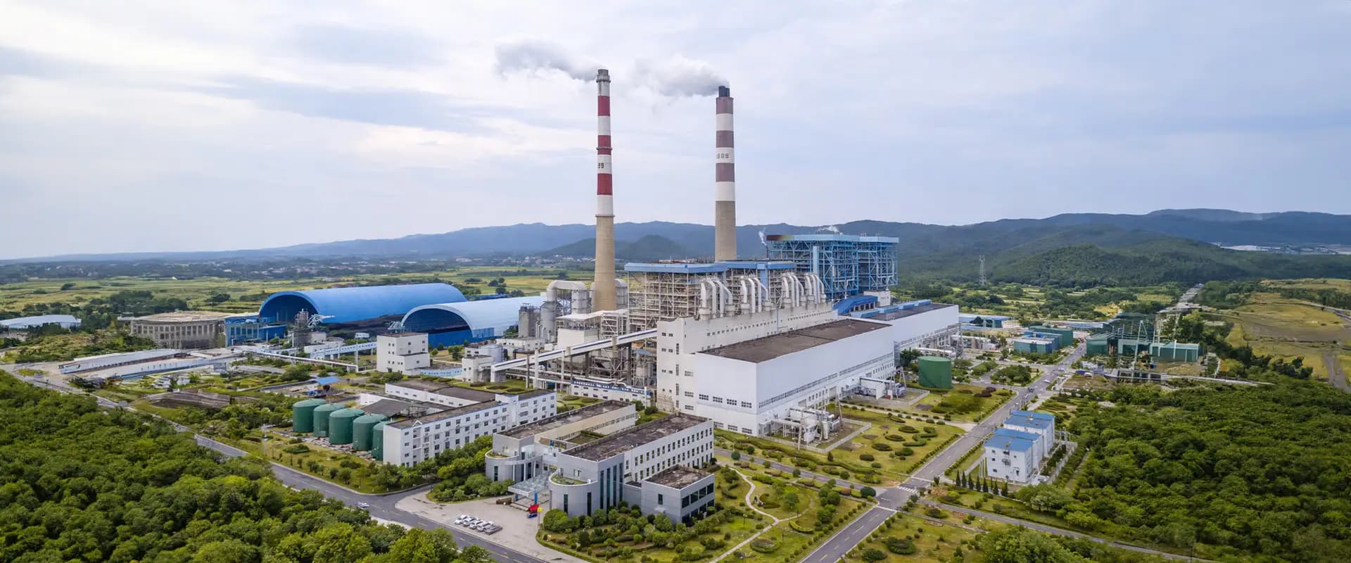 Thermal power plant with industrial boiler system for efficient energy generation, Pre-owned Thermal Power Plants, Refurbished Power Plants