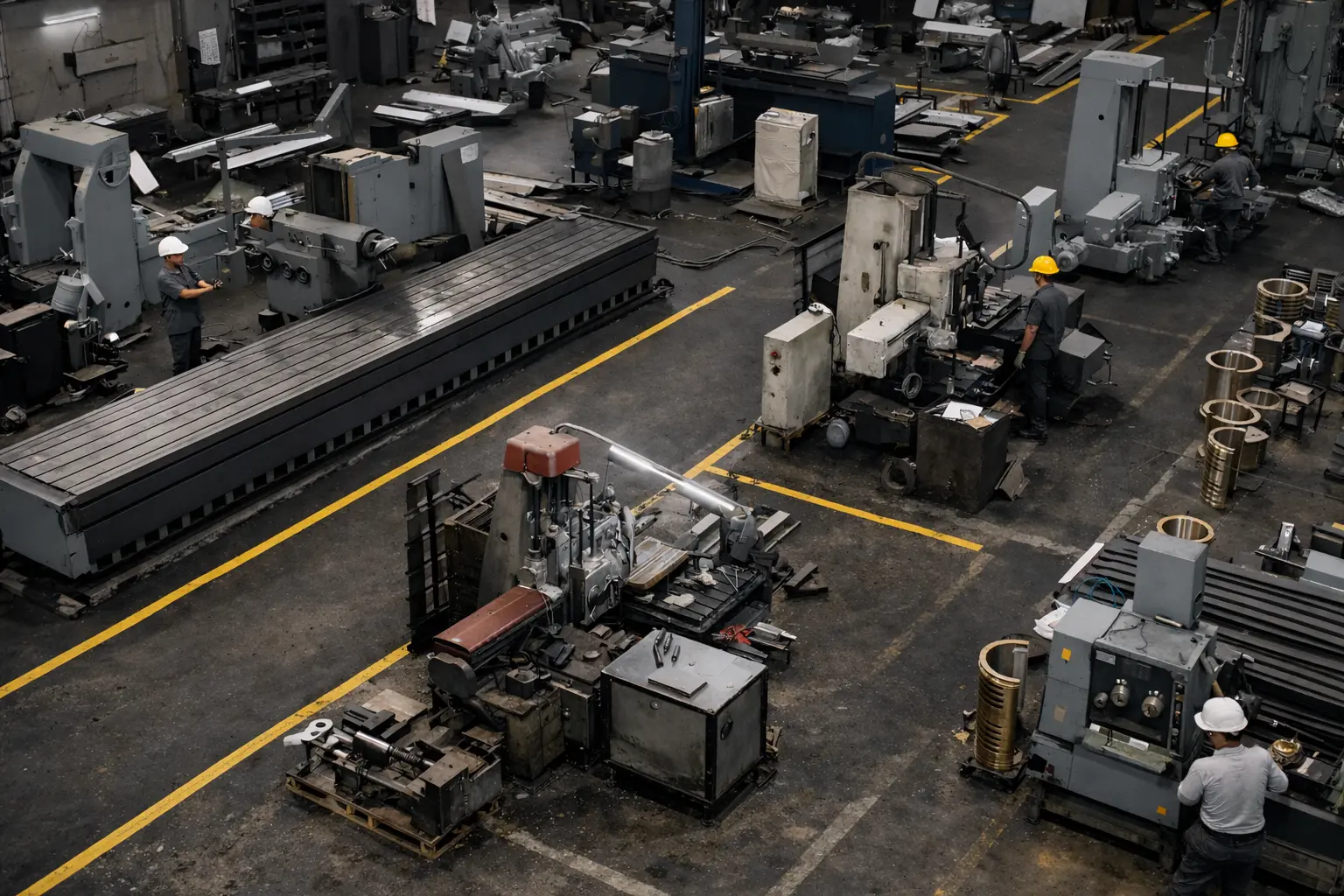 Steam turbine and boiler spares manufacturing using CNC machining for blades, shafts, rotors and precision components