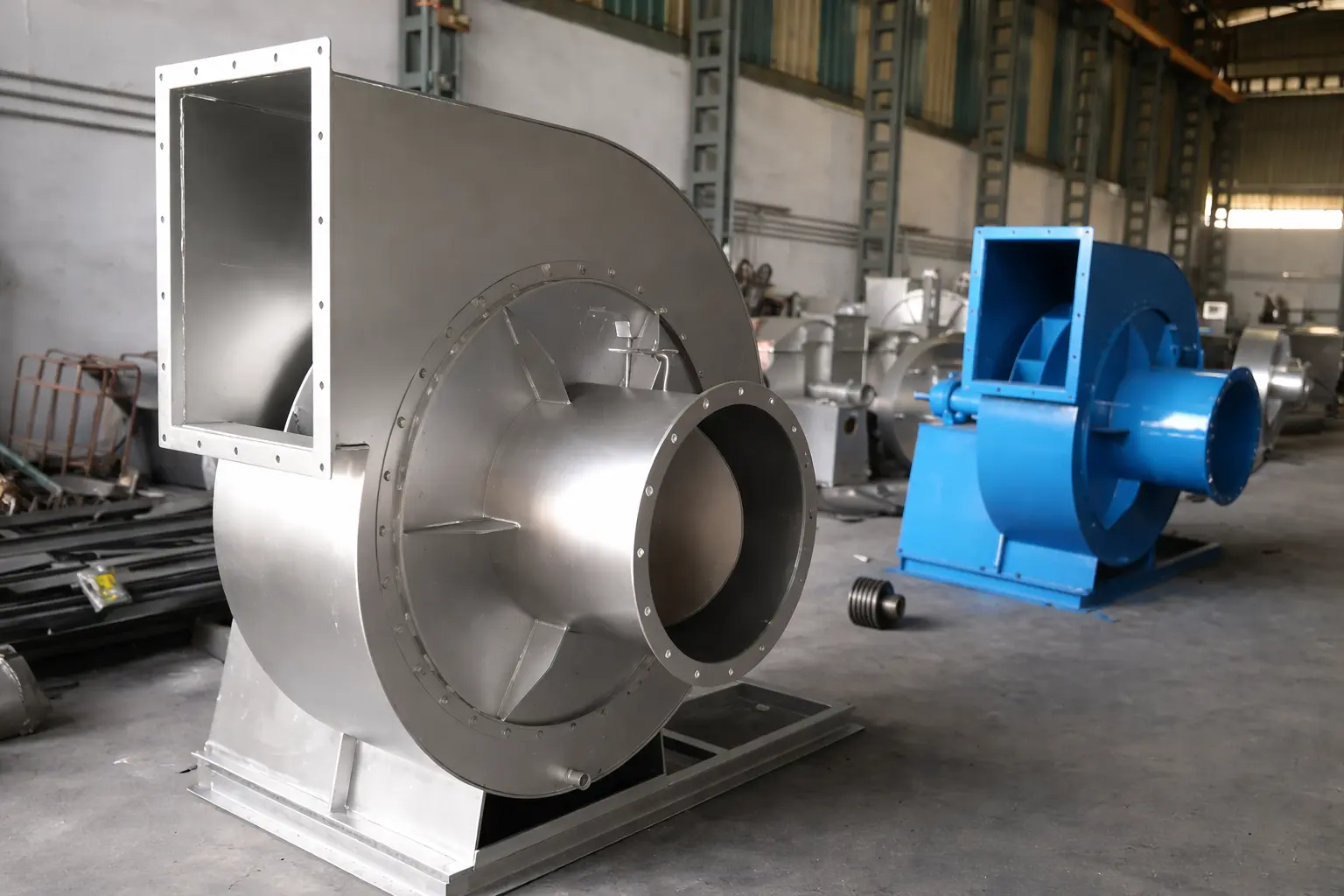 ID and FD fan overhauling services including impeller balancing, bearing checks and performance restoration, Boiler ID Fan Overhauling