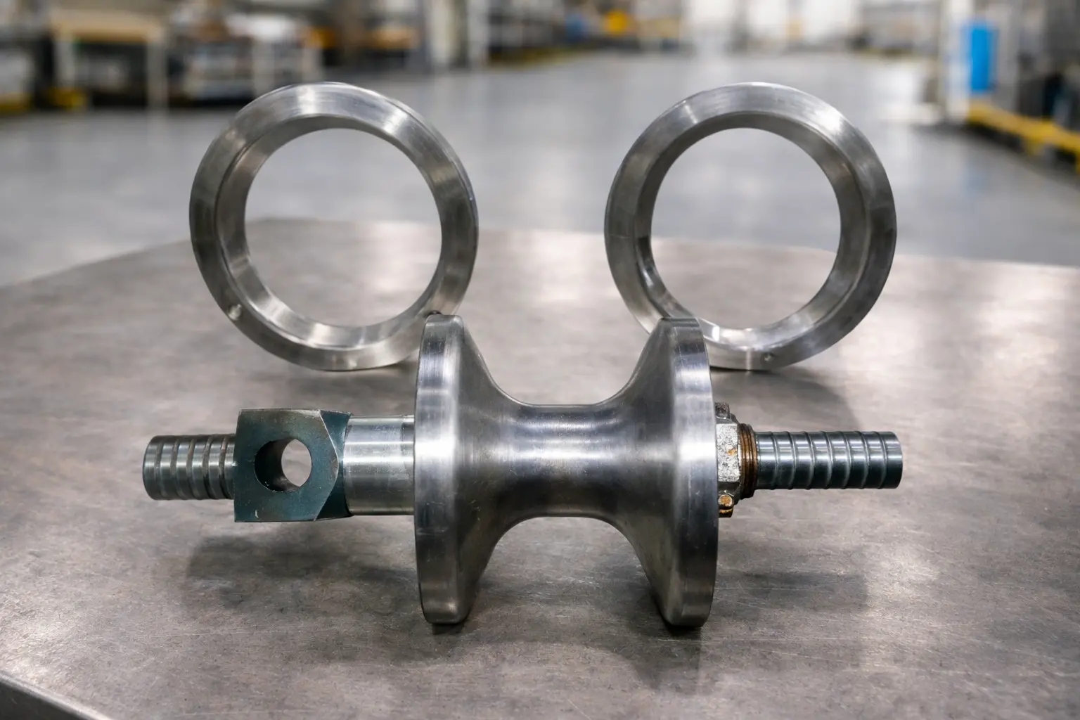 Throttle Valve, Emergency Stop Valve for Steam Turbine, Steam Turbine Double Beat Valve, Steam Turbine Spindles, Steam Turbine Shafts.