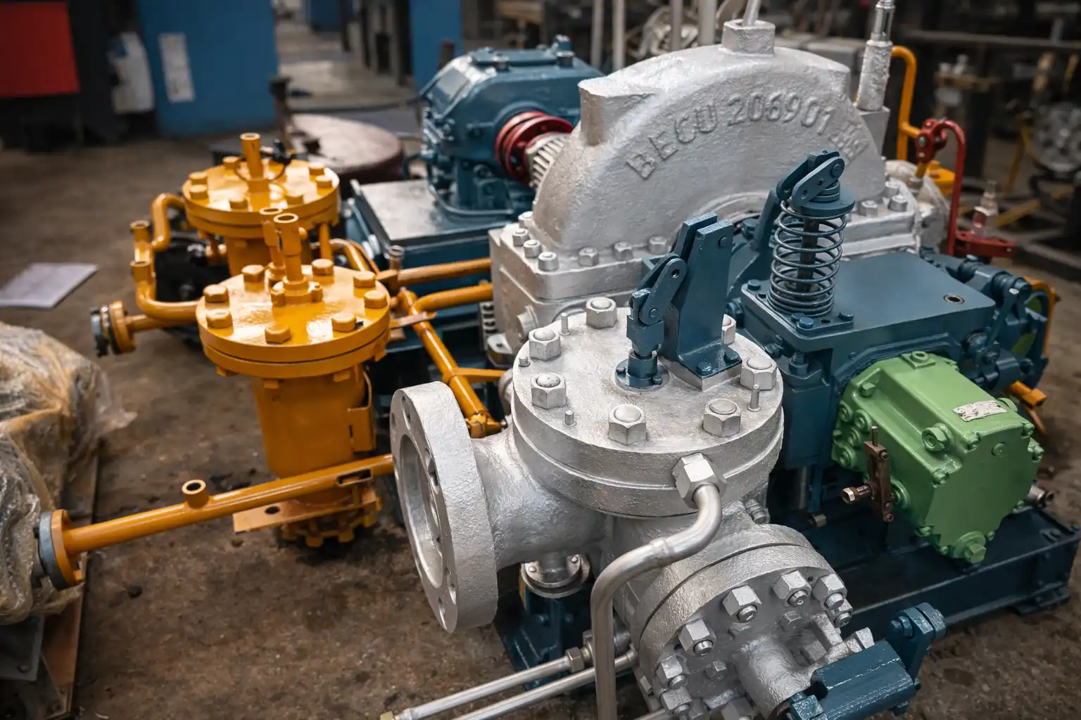 Saturated steam turbine system for industrial power generation, Saturated Steam Turbines, Rice Mill Turbines, Paper Mkill Turbines, Sugar Mil Turbines